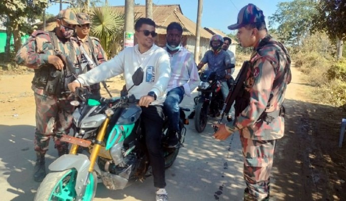 কুমিল্লা সীমান্তজুড়ে নজরদারি বেড়েছে বিজিবির